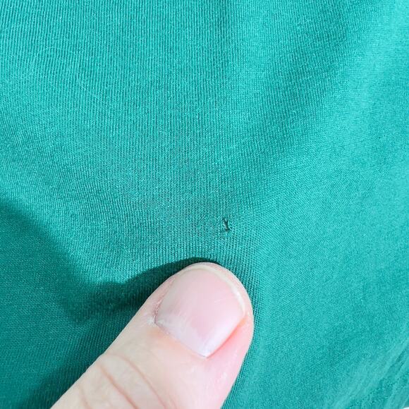 Apple T-Shirt Men's Large Long Sleeve Crew Neck Apple Logo On Front Employee - Picture 4 of 12